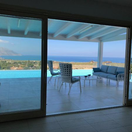 Villa Mirascopello Castellammare del Golfo Bagian luar foto